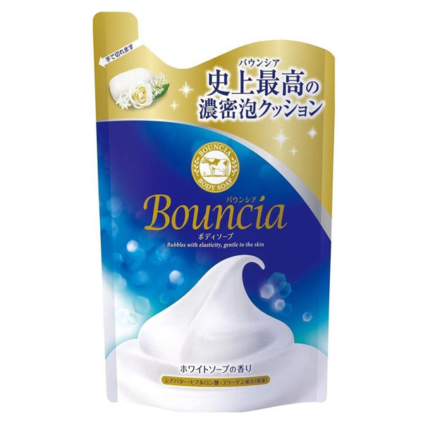 COW 牛乳石鹼 Bouncia 濃密泡沫 沐浴露 補充裝 340ml