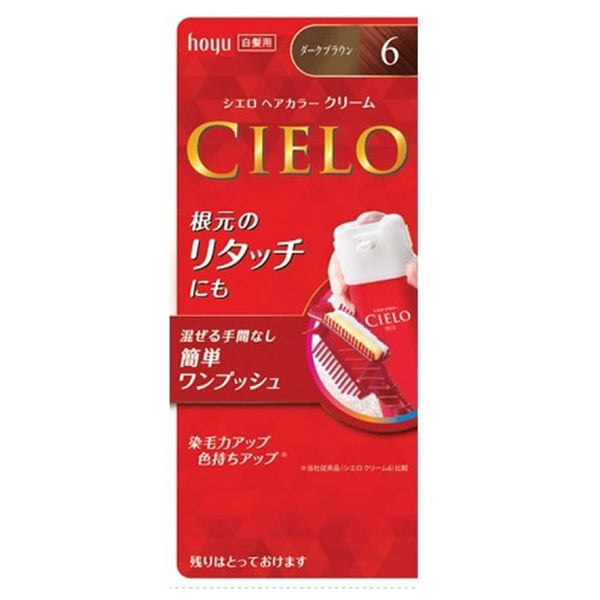 HOYU CIELO 美源 染发剂宣若 #6深栗棕色