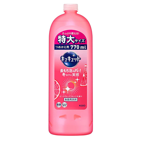 KAO 花王 厨用洗涤液 柚橙味替换装  770ml