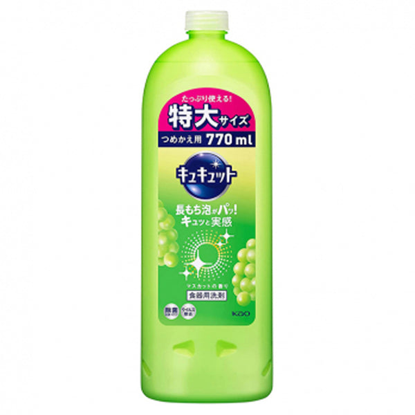 KAO 花王 洗洁精 提子味替换装  770ml