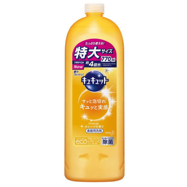 KAO 花王 厨用洗涤液 橘子味替换装 770ml