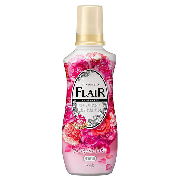 KAO花王 FLAIR衣物除皱柔顺剂 520ml 纯洁百花