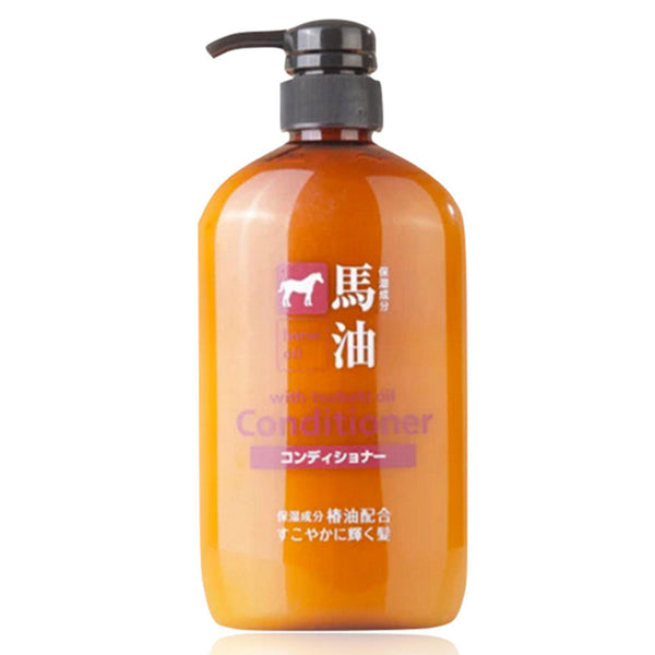 HATOMUGI熊野油脂 弱酸性马油护发素600ML