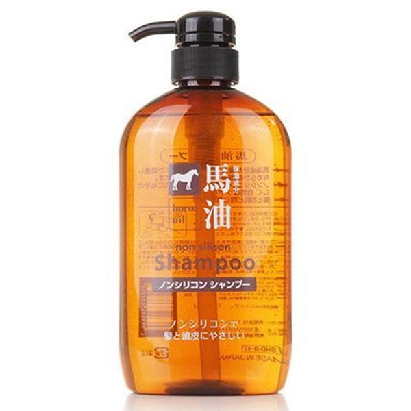 HATOMUGI熊野油脂 弱酸性马油洗发水600ML