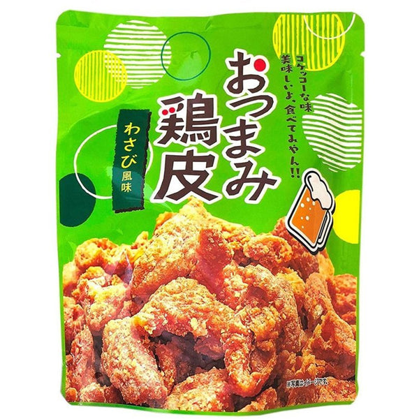 竹森Snack 炸鸡皮小零食 芥末味 50g