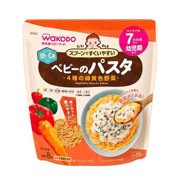 和光堂 WAKODO rakuraku 面嬰幼兒輔食意大利面 115g (7个月+)