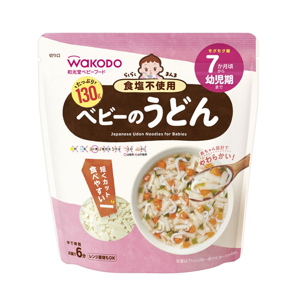 和光堂 WAKODO rakuraku 面嬰幼兒輔食- 烏冬面( 7个月+)   130g